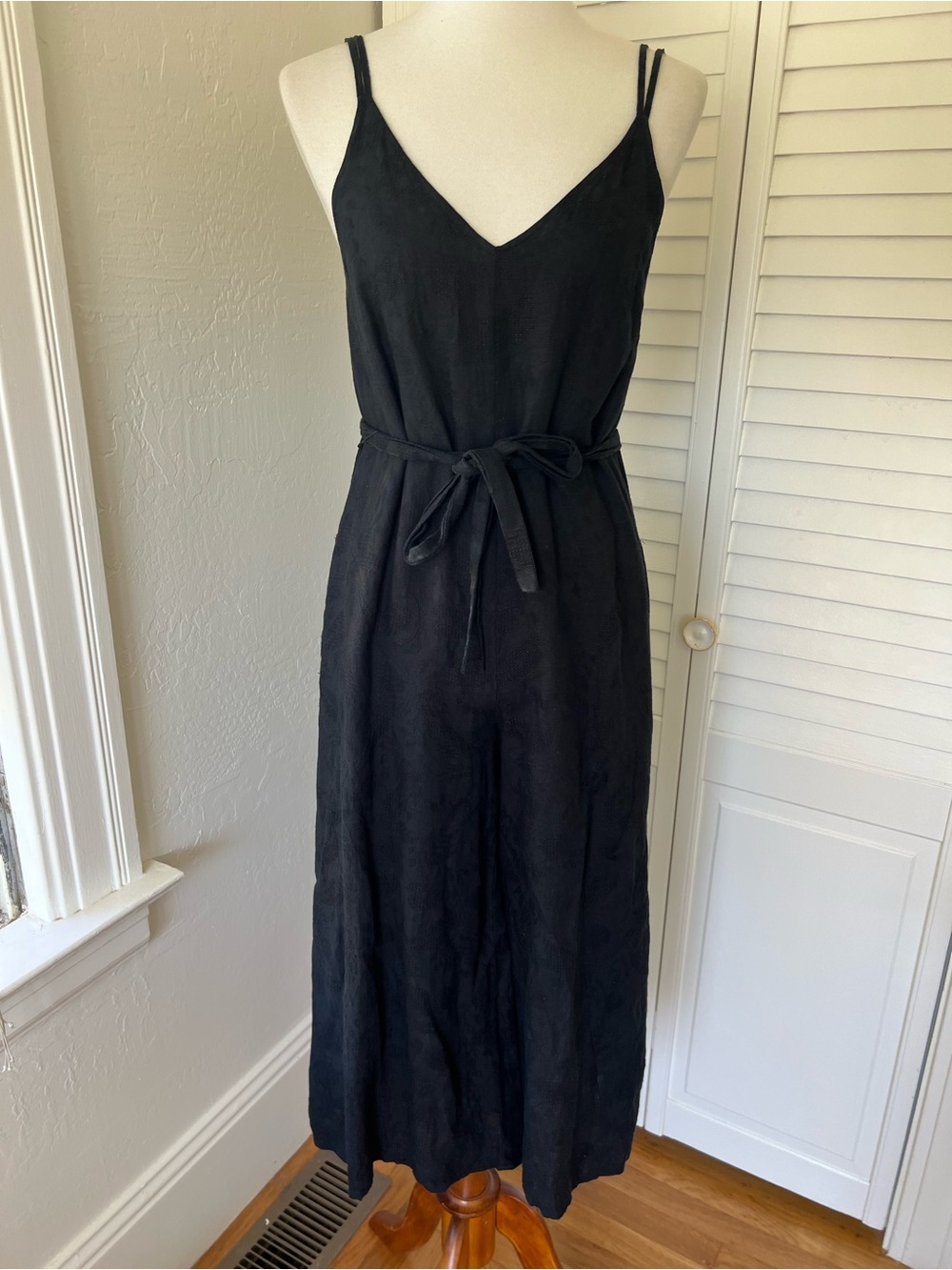 Anthropologie Embroidered Jumpsuit